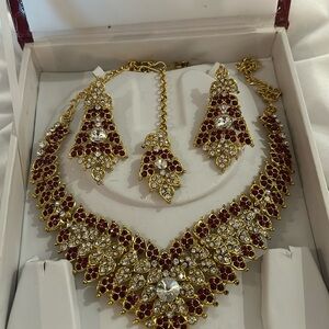 Necklace Indian style set 4 pieces